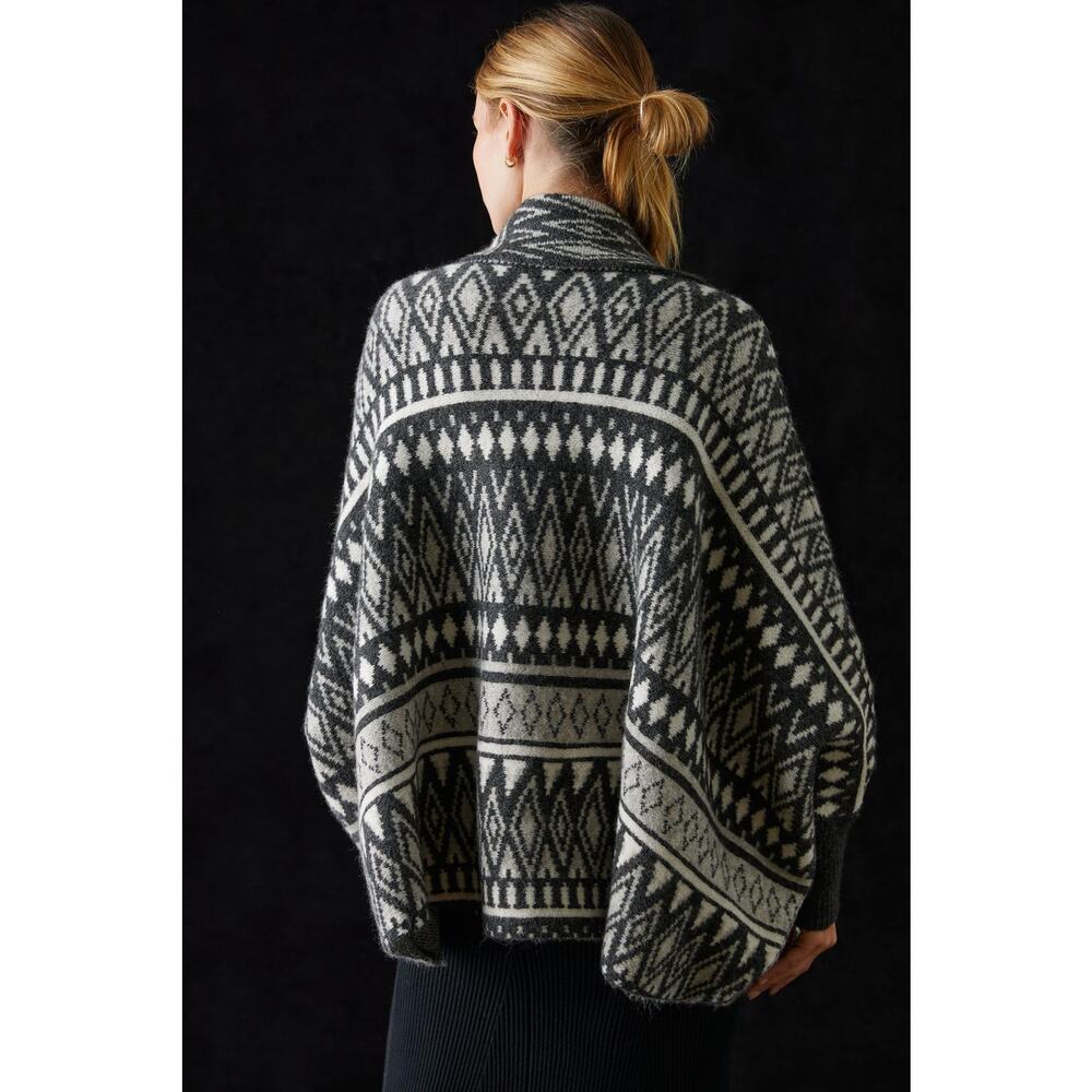 LOOK BY M By Anthropologie Bohemian Cardigan Sweater Multicolor Size ALL - Picture 4 of 11